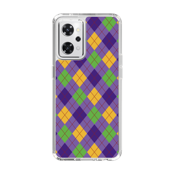 スリムプロテクションケース［ Argyle - Purple ］