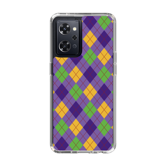 スリムプロテクションケース［ Argyle - Purple ］