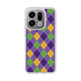 スリムプロテクションケース［ Argyle - Purple ］