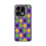 スリムプロテクションケース［ Argyle - Purple ］