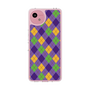 スリムプロテクションケース［ Argyle - Purple ］