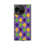 スリムプロテクションケース［ Argyle - Purple ］