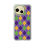 スリムプロテクションケース［ Argyle - Purple ］