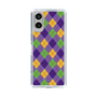 スリムプロテクションケース［ Argyle - Purple ］