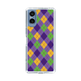 スリムプロテクションケース［ Argyle - Purple ］