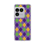 スリムプロテクションケース［ Argyle - Purple ］