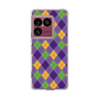 スリムプロテクションケース［ Argyle - Purple ］