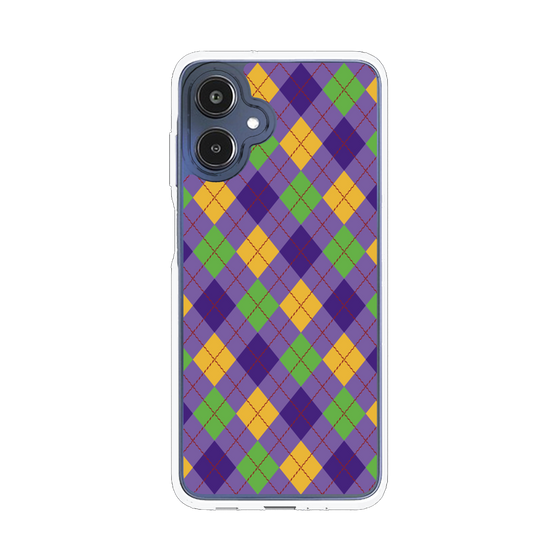 スリムプロテクションケース［ Argyle - Purple ］