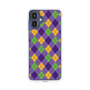 スリムプロテクションケース［ Argyle - Purple ］