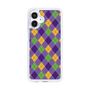 スリムプロテクションケース［ Argyle - Purple ］