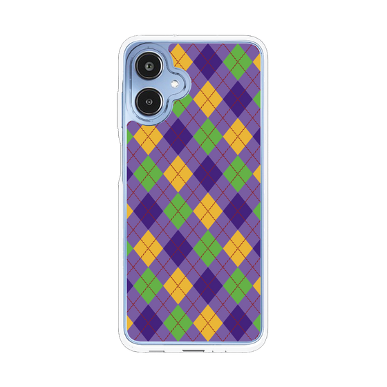 スリムプロテクションケース［ Argyle - Purple ］