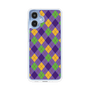 スリムプロテクションケース［ Argyle - Purple ］