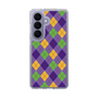 スリムプロテクションケース［ Argyle - Purple ］