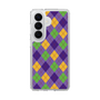 スリムプロテクションケース［ Argyle - Purple ］