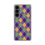 スリムプロテクションケース［ Argyle - Purple ］