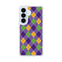 スリムプロテクションケース［ Argyle - Purple ］