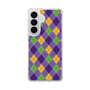 スリムプロテクションケース［ Argyle - Purple ］