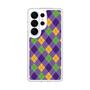 スリムプロテクションケース［ Argyle - Purple ］