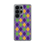 スリムプロテクションケース［ Argyle - Purple ］