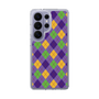 スリムプロテクションケース［ Argyle - Purple ］