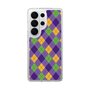 スリムプロテクションケース［ Argyle - Purple ］