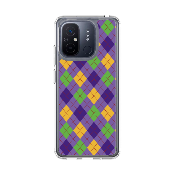 スリムプロテクションケース［ Argyle - Purple ］