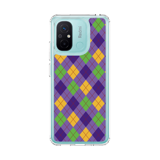 スリムプロテクションケース［ Argyle - Purple ］