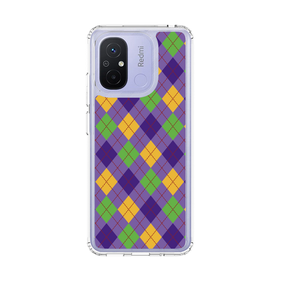 スリムプロテクションケース［ Argyle - Purple ］