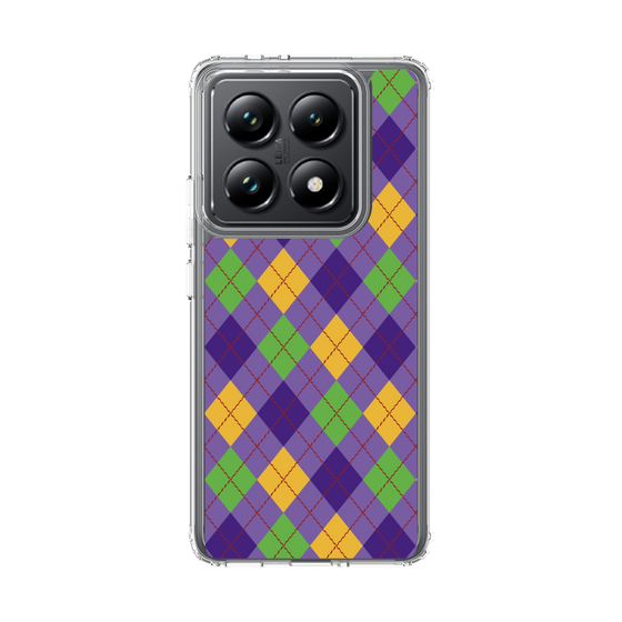 スリムプロテクションケース［ Argyle - Purple ］