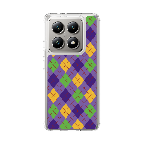 スリムプロテクションケース［ Argyle - Purple ］