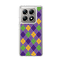 スリムプロテクションケース［ Argyle - Purple ］