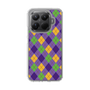 スリムプロテクションケース［ Argyle - Purple ］
