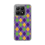 スリムプロテクションケース［ Argyle - Purple ］
