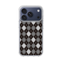 スリムプロテクションケース［ Argyle - Black ］