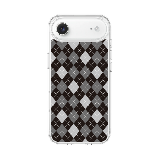 スリムプロテクションケース［ Argyle - Black ］
