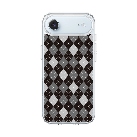 スリムプロテクションケース［ Argyle - Black ］