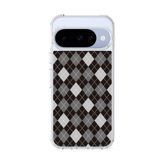 スリムプロテクションケース［ Argyle - Black ］