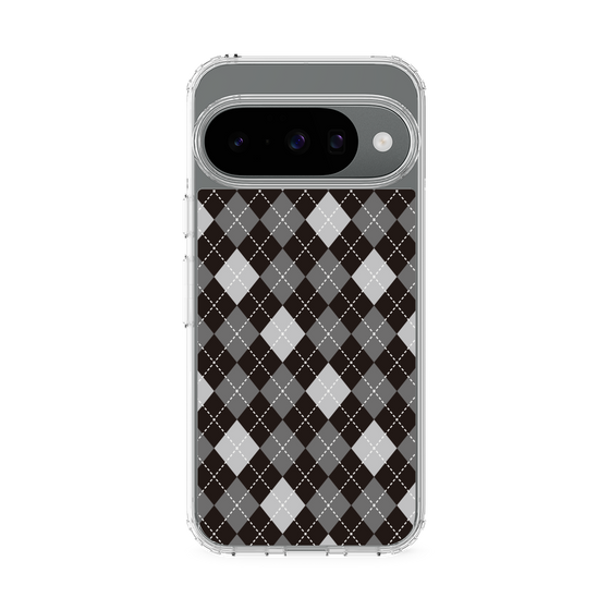 スリムプロテクションケース［ Argyle - Black ］