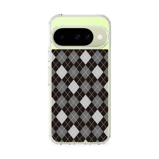 スリムプロテクションケース［ Argyle - Black ］