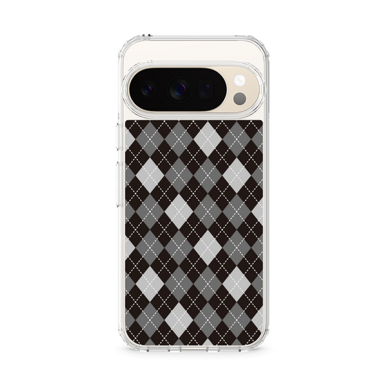 スリムプロテクションケース［ Argyle - Black ］