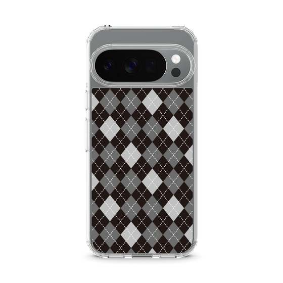 スリムプロテクションケース［ Argyle - Black ］