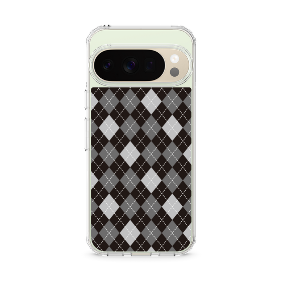 スリムプロテクションケース［ Argyle - Black ］
