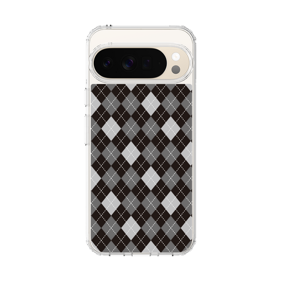 スリムプロテクションケース［ Argyle - Black ］