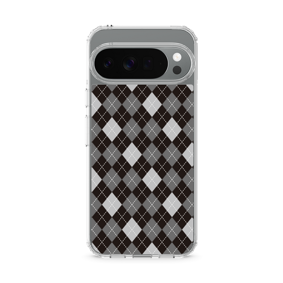 スリムプロテクションケース［ Argyle - Black ］
