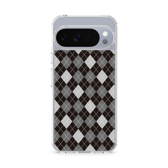 スリムプロテクションケース［ Argyle - Black ］