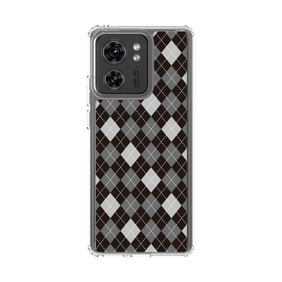 スリムプロテクションケース［ Argyle - Black ］