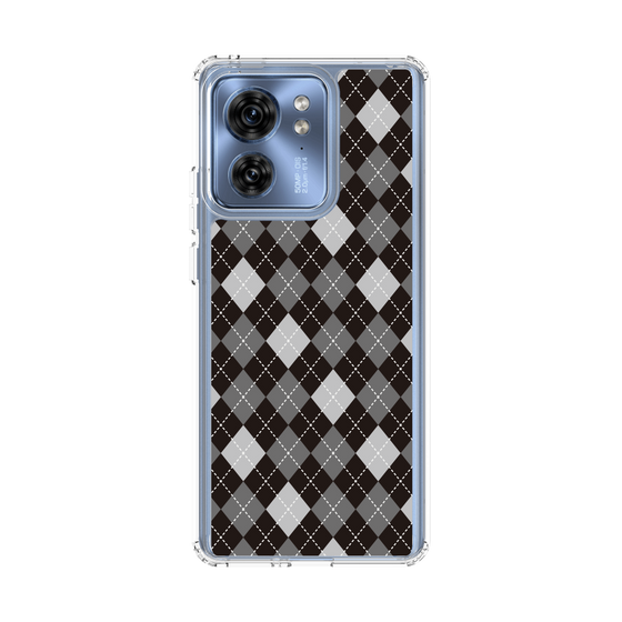 スリムプロテクションケース［ Argyle - Black ］