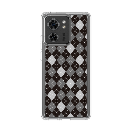 スリムプロテクションケース［ Argyle - Black ］