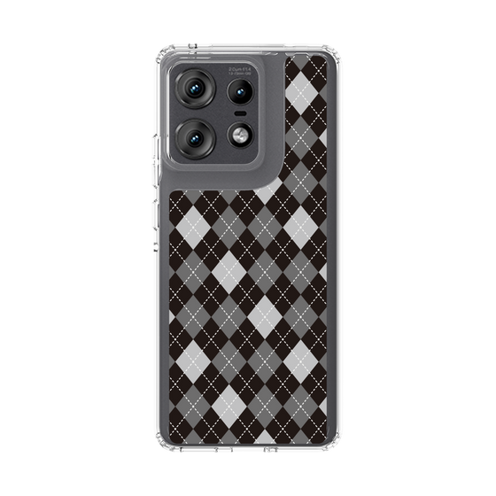 スリムプロテクションケース［ Argyle - Black ］