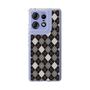 スリムプロテクションケース［ Argyle - Black ］